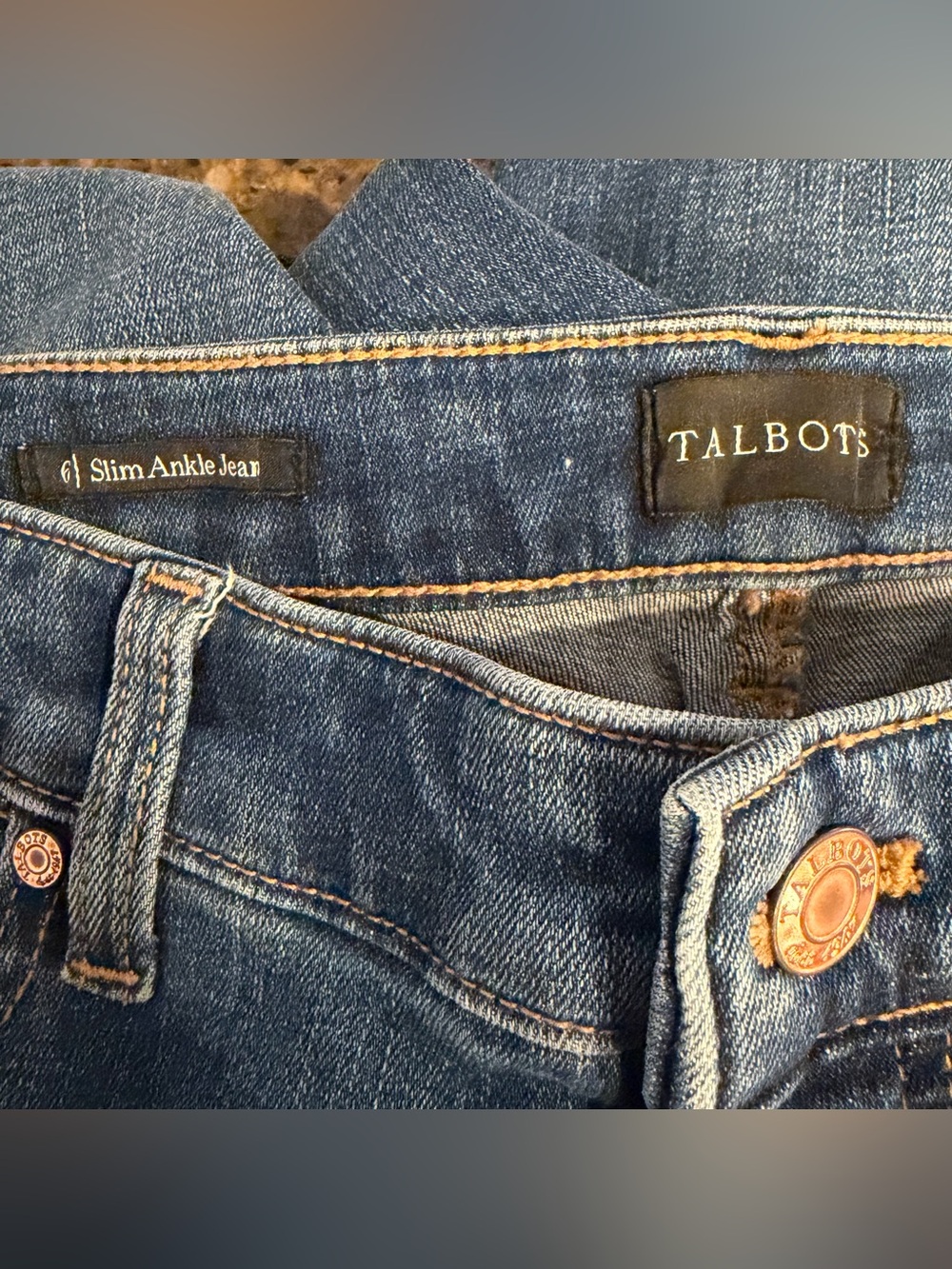 Talbots SlimAnkle Jeans in “Charlie Wash” - Picture 6 of 10